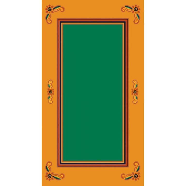 Alfombra Diseño neoclásico cenefa y fondo sencillo 736 - Imagen 2