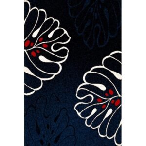 Alfombra DISEÑO MODERNO HOJAS Y FONDO JASPEADO. 238 - Imagen 3
