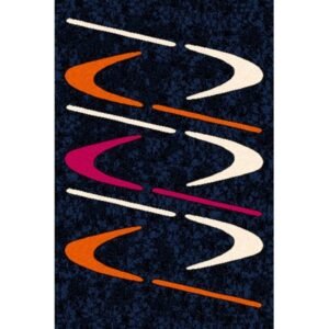 Alfombra DISEÑO MODERNO TRAZOS DIAGONALESY FONDO JASPEADO. 239 - Imagen 3
