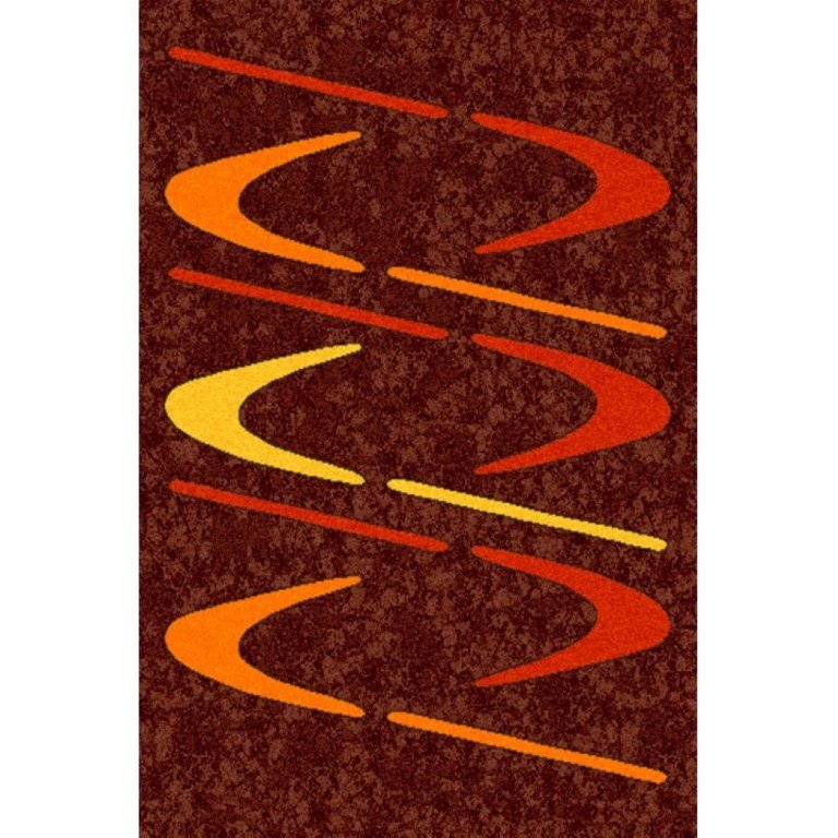 Alfombra DISEÑO MODERNO TRAZOS DIAGONALESY FONDO JASPEADO. 239 - Imagen 4