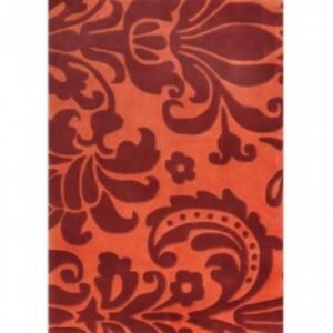 Alternative view of Alfombra Diseño moderno con fliguras florares grandes con efecto relieve 427
