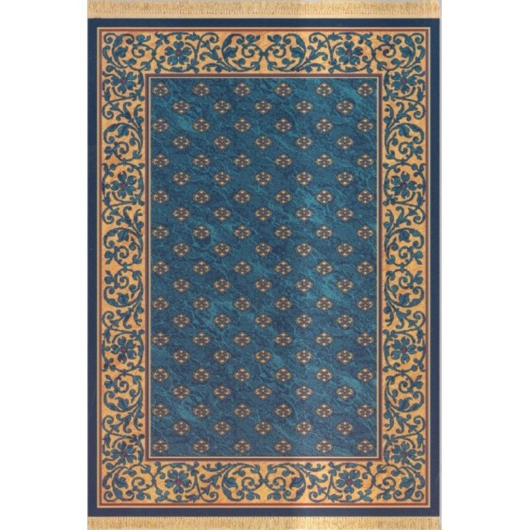 Alfombra Diseño neoclásico con fondo flor de lis 819
