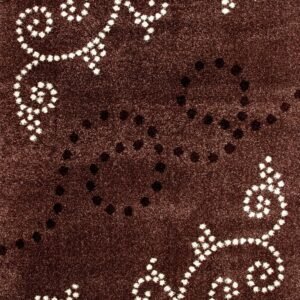 Alfombra Diseño moderno de cuadros y rayas 002