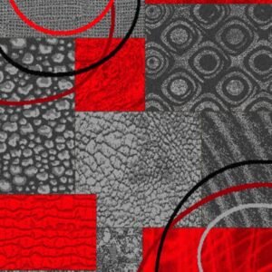 Alfombra DISEÑO MODERNO CIRCULOS Y FONDO VARIAS TEXTURAS. 243