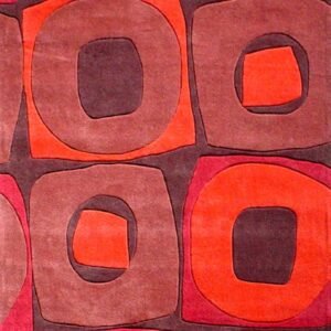 Alternative view of Alfombra Diseño moderno con cuadros grandes 420