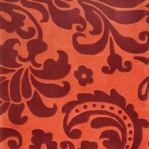 Alfombra Diseño moderno con fliguras florares grandes con efecto relieve 427 - Imagen 3