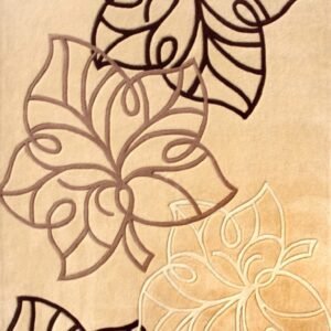 Alfombra Diseño moderno con hojas con efecto relieve 429 - Imagen 3