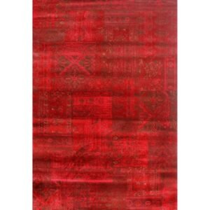 Alfombra Diseño contemporáneo estilo patchwork actual W-1
