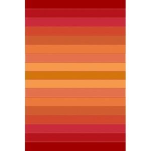 Alfombra Diseño moderno de rayas horizontales en degradé 357 - Imagen 2