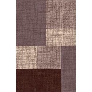 Alternative view of Alfombra Alfombra moderna, diseño floral. C-2