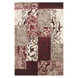 Alfombra Moderno de ramas estilo patchwork C-3
