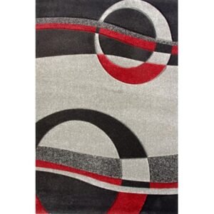 Alternative view of Alfombra Diseño moderno circulos grandes. CV8