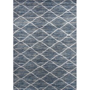 Alfombra Salón, moderna, diseño rombos. 751