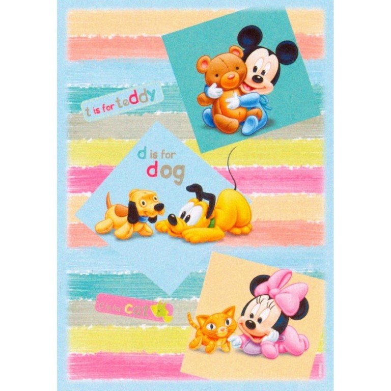Alfombra Diseño tradicional Disney 313