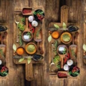Alfombra Pasillo cocina antideslizante HERBS