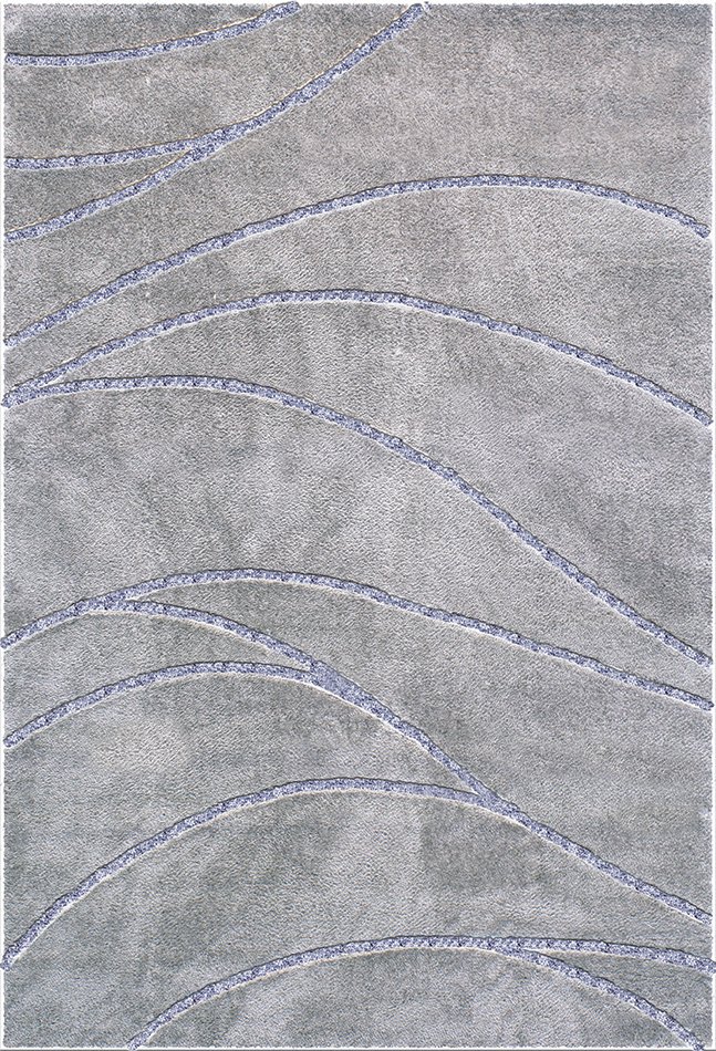 Alfombra Diseño moderno, sencillo, lineas onduladas. 226 - Imagen 2