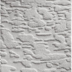 Alternative view of Alfombra Suave, Poliester, doble altura, unicolor, actual 003
