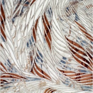 Alfombra Diseño moderno con relieve, Polyester 047